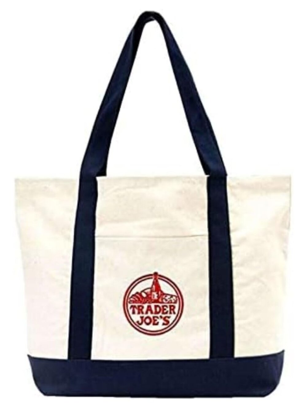 Large Canvas Tote Bag Heavy Duty Cotton Reusable Grocery Shopping Bag
